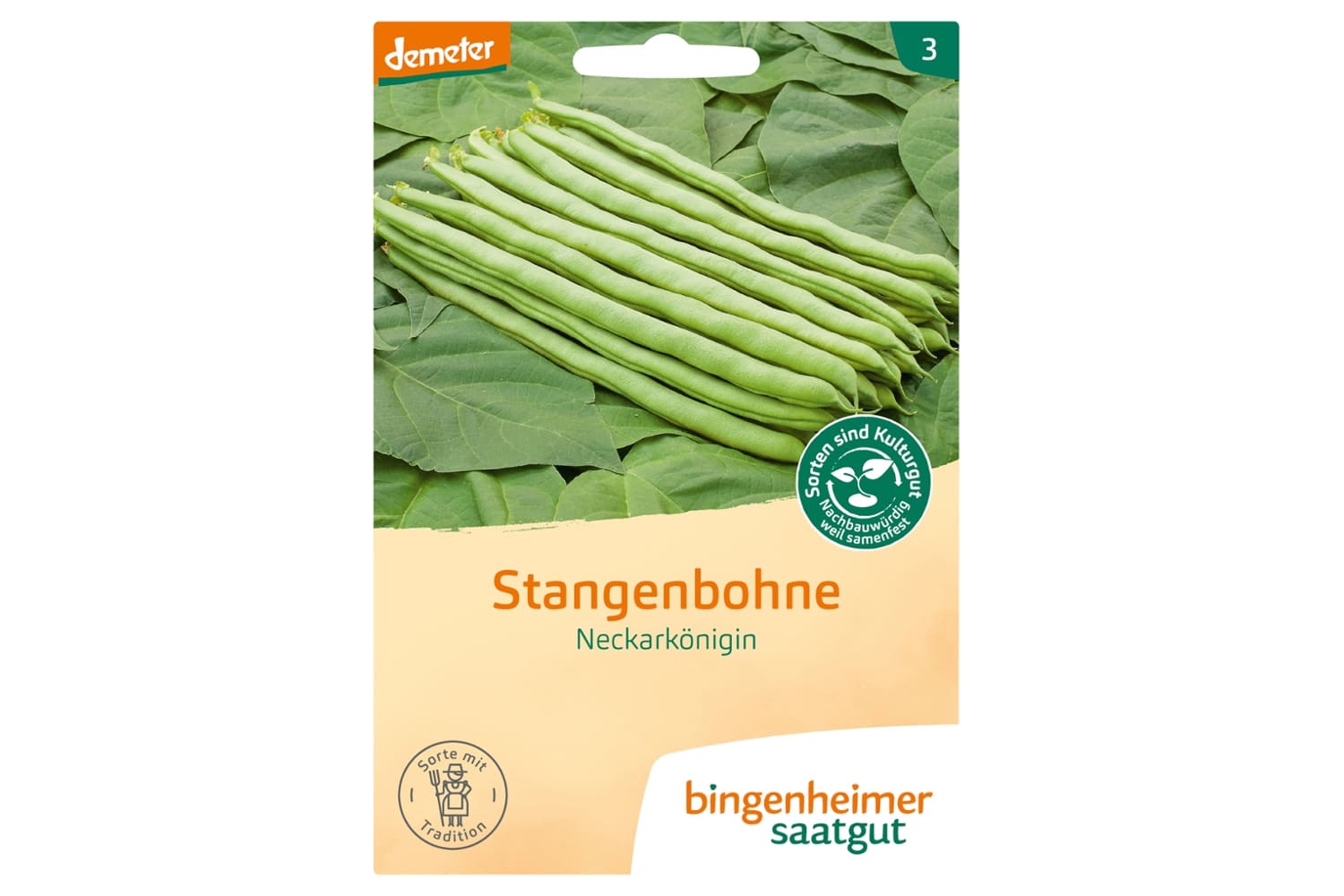 Bingenheimer Saatgut Stangenbohne