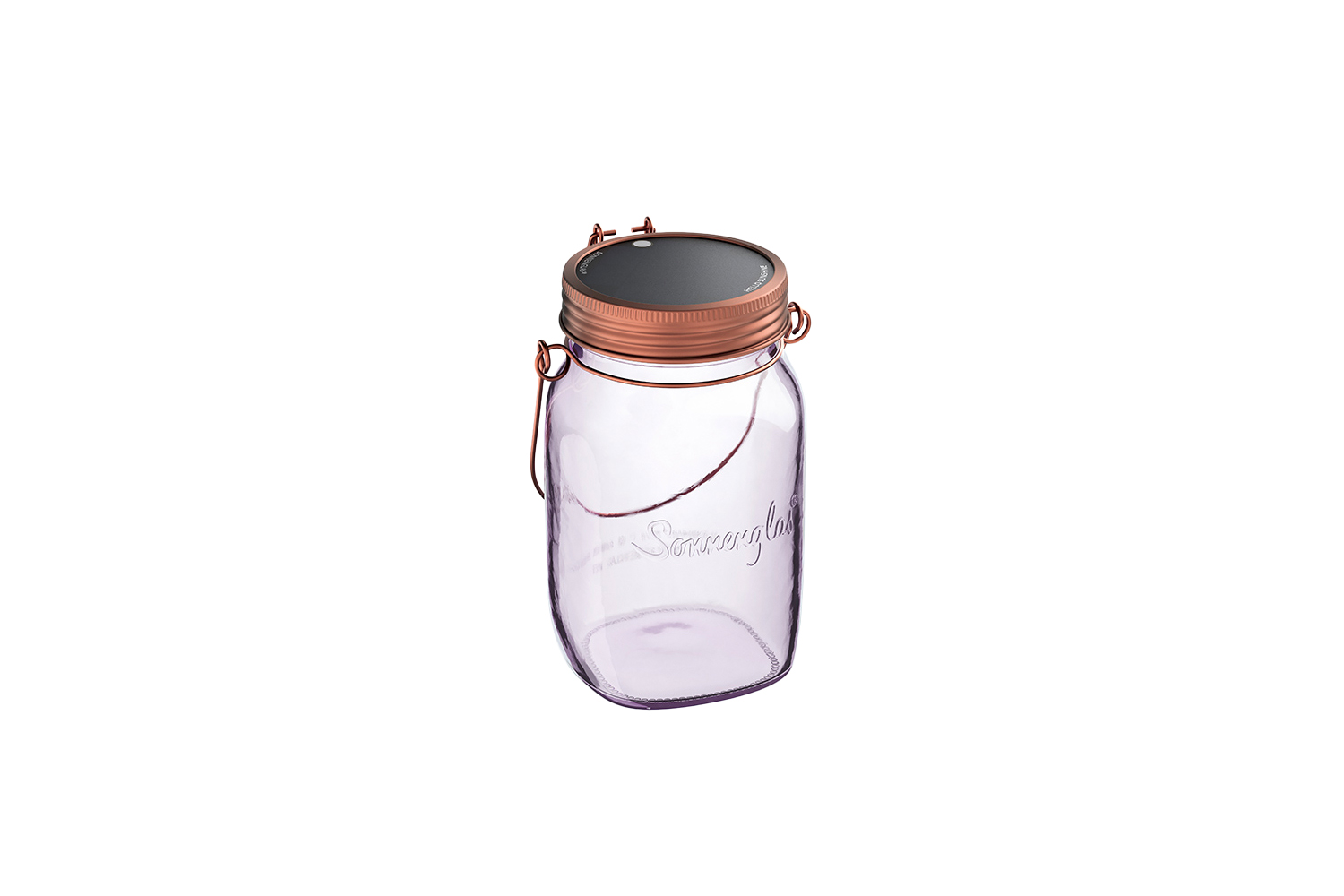 Sonnenglas® 1000ml Solarlaterne Lilac Edition