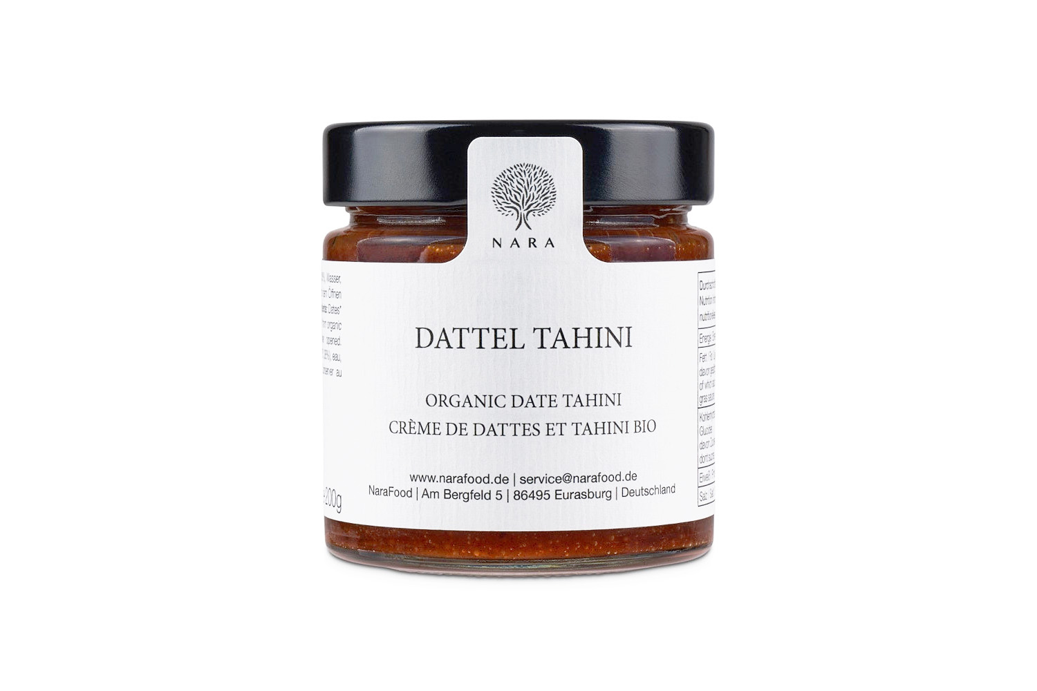 Narafood Bio Dattel Tahini 200g